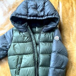 Boys moncler winter jacket size 12-18 months